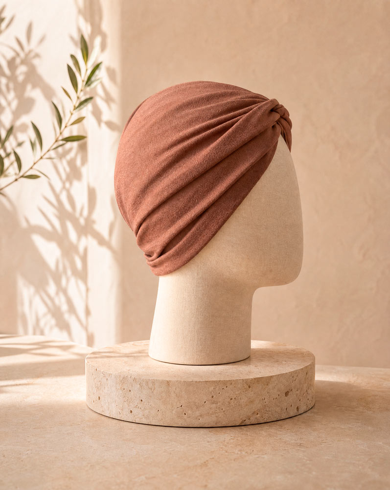 Turbante de algodón